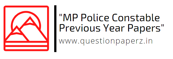 MP Police Constable Previous Year Papers
