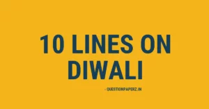 10 lines on Diwali in English for Students Class 1, 2, 3, 4, 5