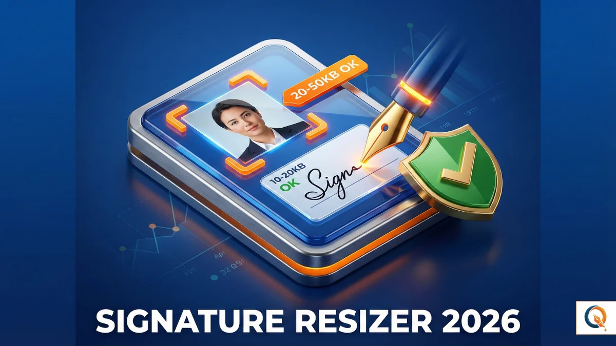 IBPS and Bank Exam Photo and Signature Resizer Tool 20-50KB Online