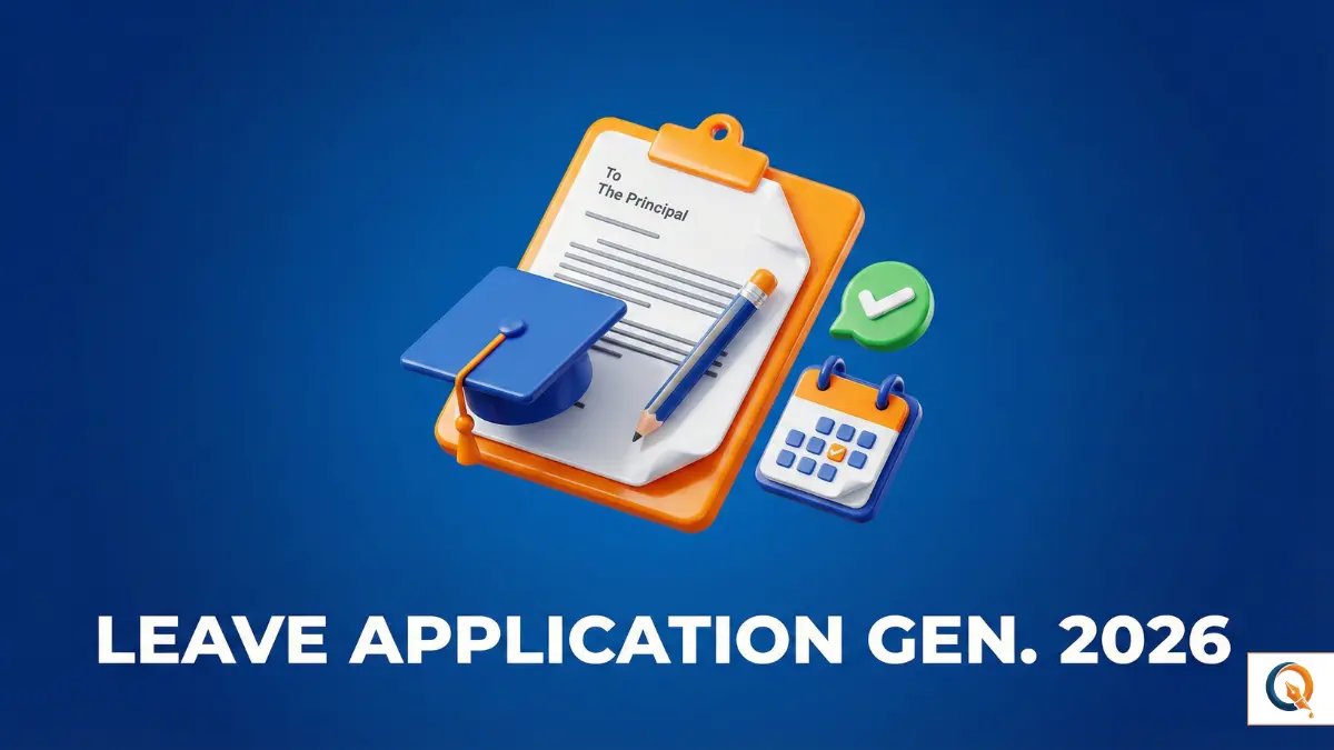 Student Leave Application Generator for School and College Principal 2026 Tool Icon