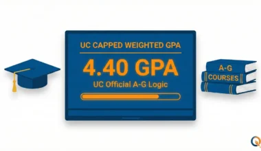 UC Capped Weighted GPA Calculator 2026 - Official A-G Course List